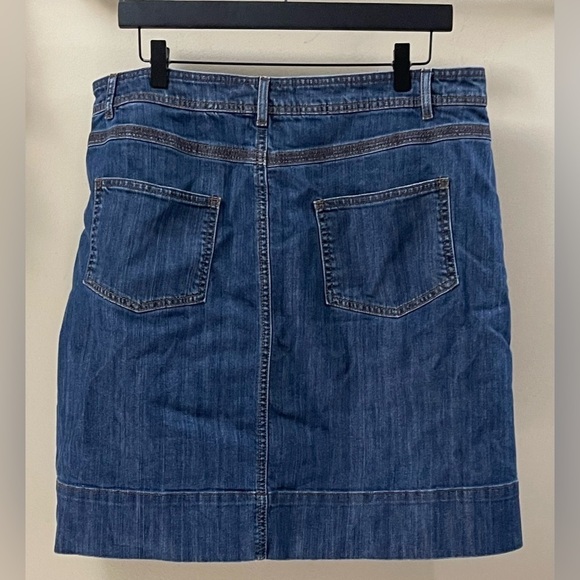Boden Denim Skirt Size 18L - Picture 2 of 4
